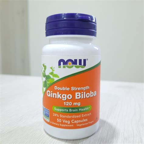 Jual Now Double Strength Ginkgo Biloba Mg Veg Capsules Shopee