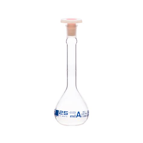 Flask Volumetric With Polypropylene Stopper Astm E288 Std Class A25 M — Eiscoindustrial