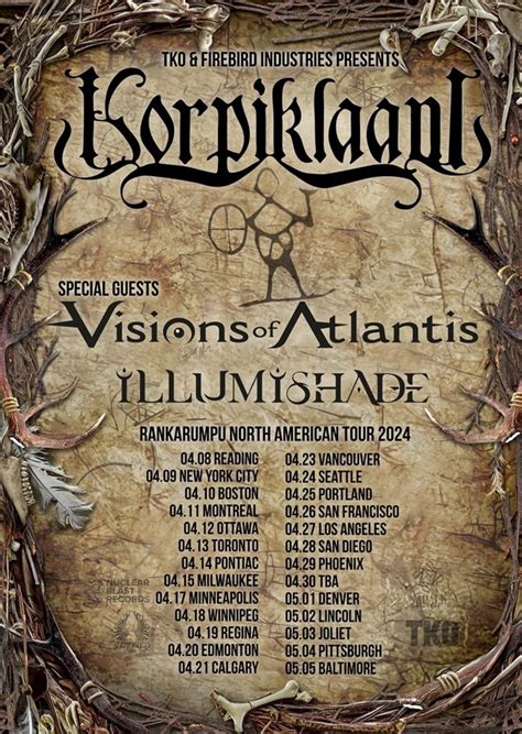 Korpiklaani Visions Of Atlantis And Illumishade In Milwaukee Wi