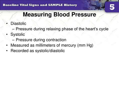 Ppt Baseline Vital Signs And Sample History Powerpoint