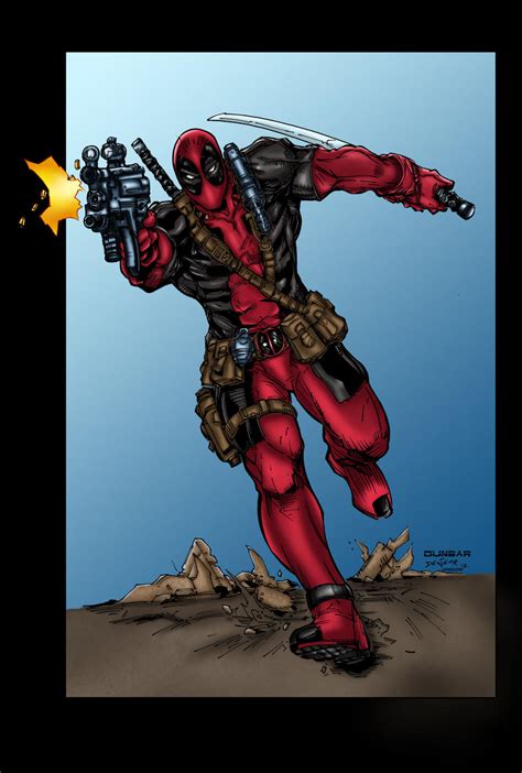 Deadpool Colors By Likwidlead On Deviantart