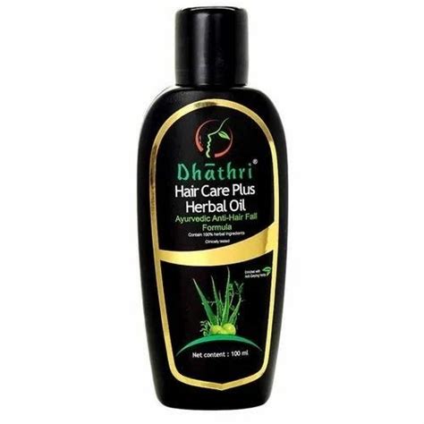 Dhathri Hair Care Plus Herbal Oil Ingredients