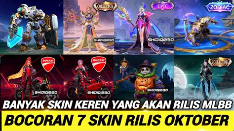 Bocoran Skin Baru Rilis Di Bulan Oktober Resale Skin Terbaru