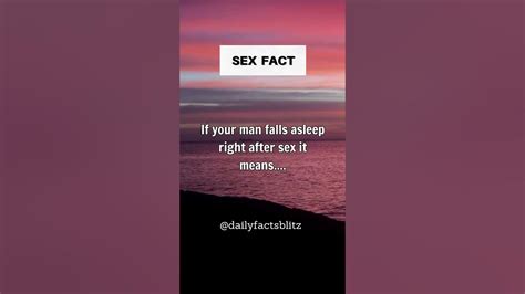 If Your Man Fall Asleep Right After Sex It Means Facts Factsdaily