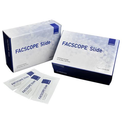 Vetrino Per Microscopio Facscope Curiosis Inc