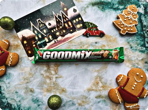 Молочный шоколад Nestle Goodmix вкус «Имбирный пряник» с хрустящей ...