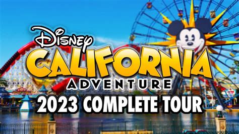 Disney California Adventure Full Walkthrough Ride Povs K