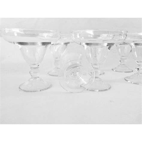 Vintage Margarita Glasses - Set of 7 | Chairish