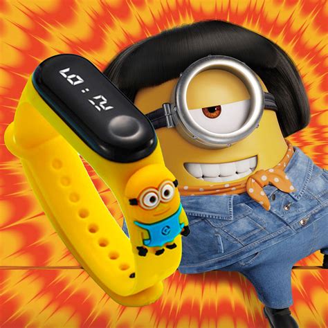 Zegarek Led Dla Dzieci Smartband Minionki Sklep Wysy Kowo Pl