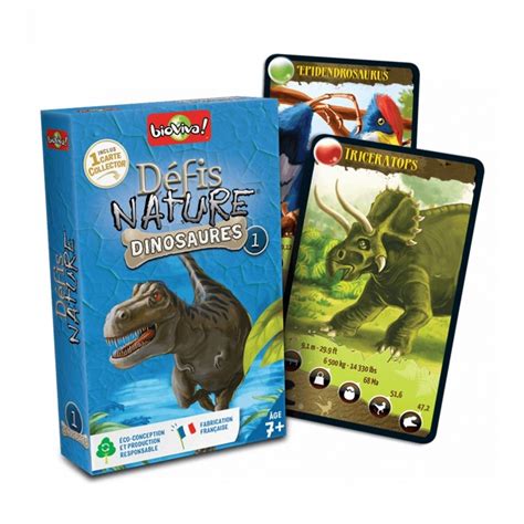 Défis nature Dinosaures 1 Bioviva