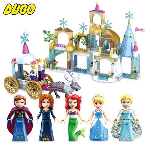 Friends Princess Figures Dress Up Building Block Toy Compatible Legos