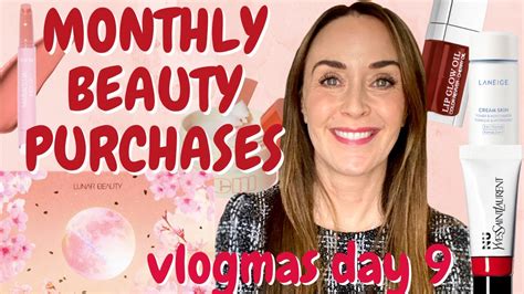 Vlogmas Day All The Beauty Products I Purchased In November And