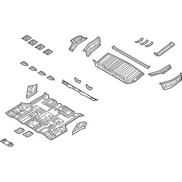 A Genuine Kia Panel Complete Rear