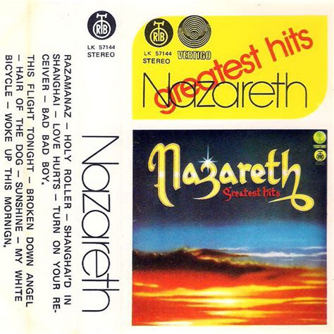 Nazareth Greatest Hits Red Labels Cassette Discogs