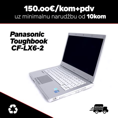 X Panasonic Toughbook Cf Lx Intel Core I U Gb Ddr Gb