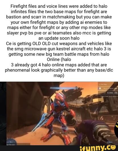 Firefight Files And Voice Lines Were Added To Halo Infinites Files The