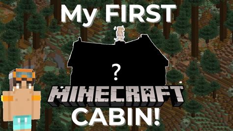 Building My FIRST Cozy Cabin In Minecraft YouTube