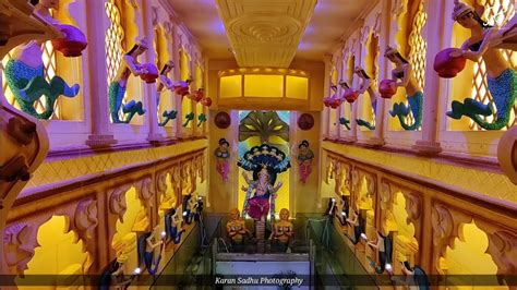 Best Ganpati Decoration Vadodara Theme Based Decoration Jal