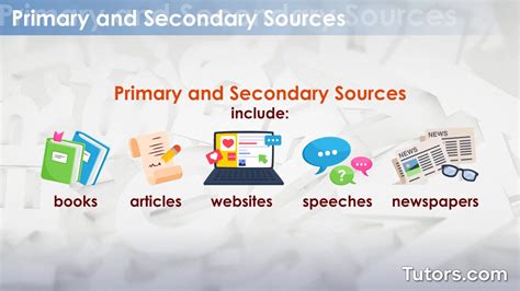 Primary Vs Secondary Sources — Definition Differences And Examples