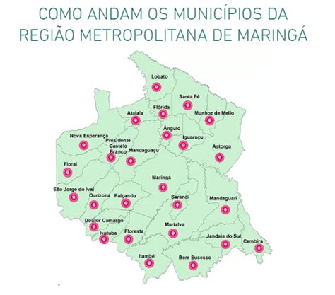 Como Andam Os Municípios Da Região Metropolitana De Maringá