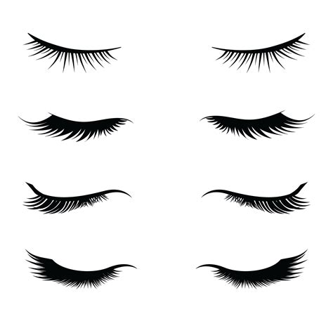 Eyelashes Svg Bundle Eyelashes Clipart Lashes Svg For Etsy Canada In