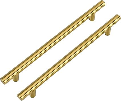 LONTON 15 Stück Griffe Gold küchengriffe Gold 160mm lochabstand