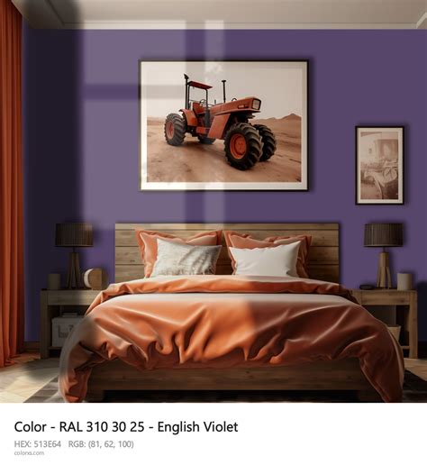 About RAL 310 30 25 - English Violet Color - Color codes, similar ...