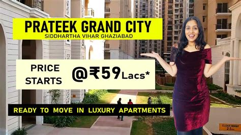 Prateek Grand City Siddhartha Vihar Ghaziabad 2 BHK 970 Sq Ft