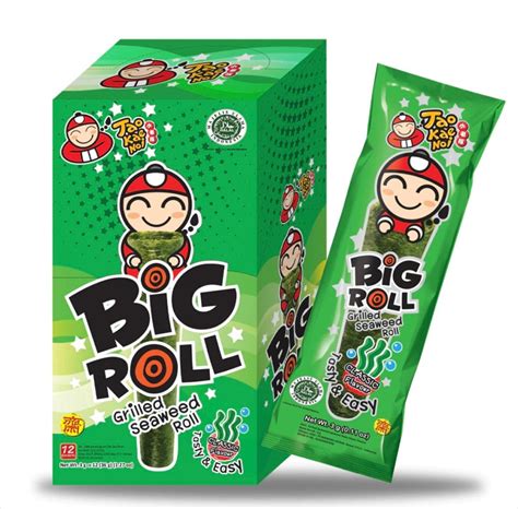 Tao Kae Noi Big Roll Seaweed Rumput Laut Roll Box Isi Pcs Box