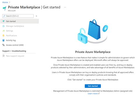 プライベート Azure Marketplace を使用した管理と制御 Microsoft Marketplace Microsoft Learn