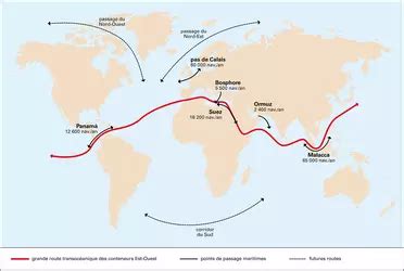 D Crypter Imagen Carte Des Principales Routes Maritimes Fr