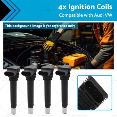 X Ignition Coils Suitable For Audi A A Passat Golf