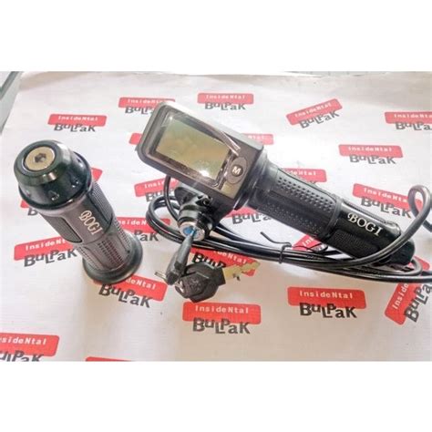 Jual Sensor Handle Gas Sepeda Listrik Dengan Lcd Speedometer Dan