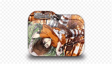 Shingeki No Kyojin Versión 2 Icono De Carpeta De Anime Shingeki No