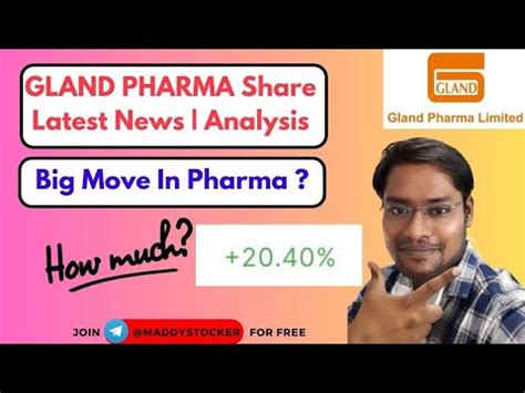 Gland Pharma Share Latest News Gland Pharma Stock Analysis 2023