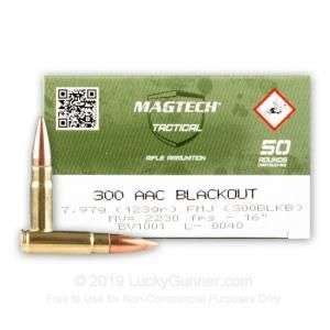 Magtech Aac Blackout Fmj Gr Round Box Southern Munitions