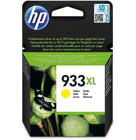 Hp Xl Jaune Cartouche D Encre Grande Capacit Hp D Origine