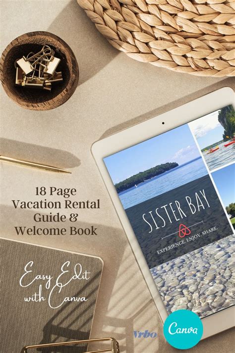 Beach House Welcome Sign Tropical Rental Welcome Book Airbnb House