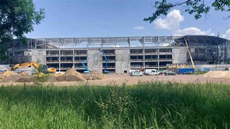 Zabrze Czarne Chmury Nad Budow Czwartej Trybuny Stadiony Net