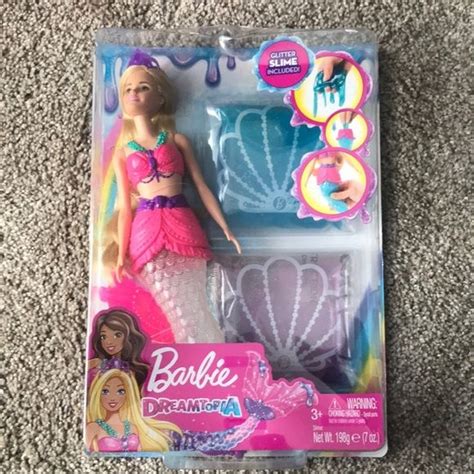 Barbie Dreamtopia Slime Mermaid Doll With Slime In Barbie