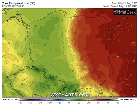 Nadchodz Nawa Nice I Burze Wojna Dw Ch Mas Powietrza Nad Polsk Od