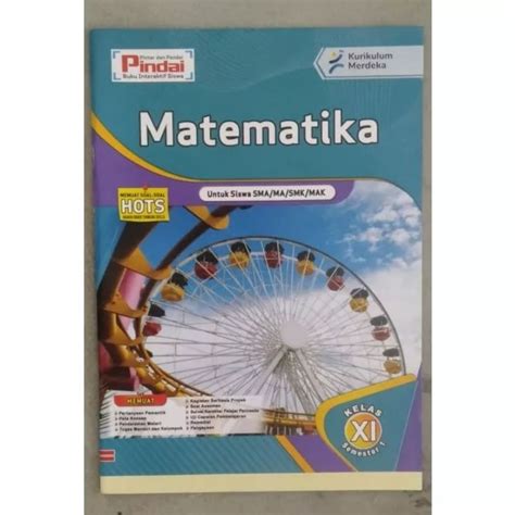 Jual LKS Matematika Untuk Kelas 11 Semester 1 SMA Kurikulum Merdeka