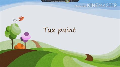 Class 4 Tux Paint Youtube