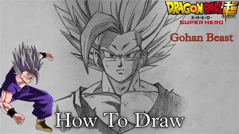 How To Draw Gohan Beast Form Step By Step Tutorial ShanArtwork