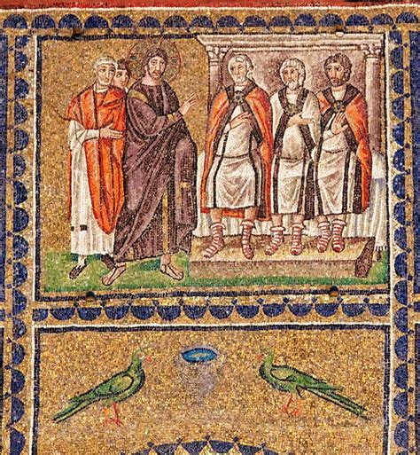 Basilica Di Sant Apollinare Nuovo Ravenna Mosaici Dell Inizio Del Vi