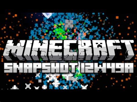 Minecraft Fireworks And Enchanted Books Snapshot 12w49a YouTube