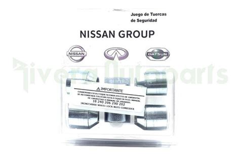 Tuercas Seguridad Originales Nissan Sentra Envio Gratis Env O Gratis