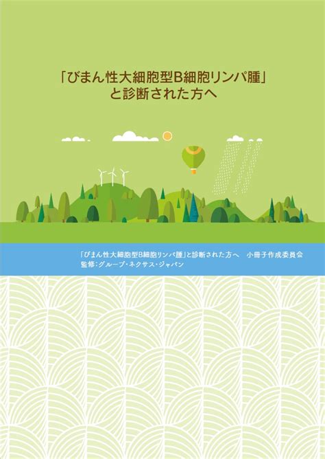 冊子「びまん性大細胞型b細胞リンパ腫と診断された方へ」改訂版の発行について 医療情報 悪性リンパ腫全国患者会：一般社団法人グループ