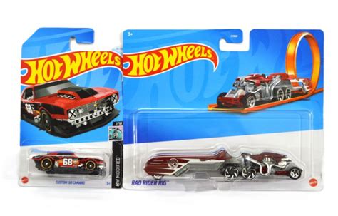 Hot Wheels Pair Of Rad Rider Rig And Custom Camaro Daraz Pk