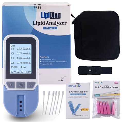 In Optics Blood Lipid Analyzer Total Cholesterol Tc High Density